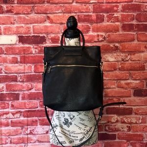 Sasha and Sofi Hazel Ring Handle Satchel Crossbody